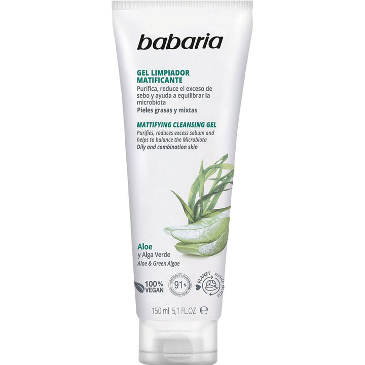 ALOE VERA mattifying facial cleansing gel 150 ml-0