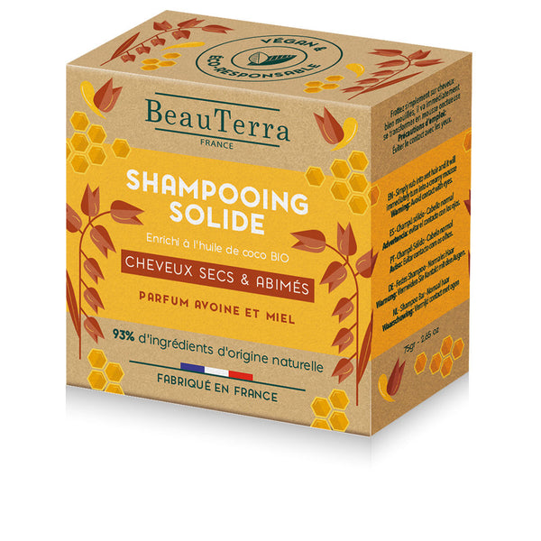 SOLIDE oatmeal and honey shampoo 75 gr-0