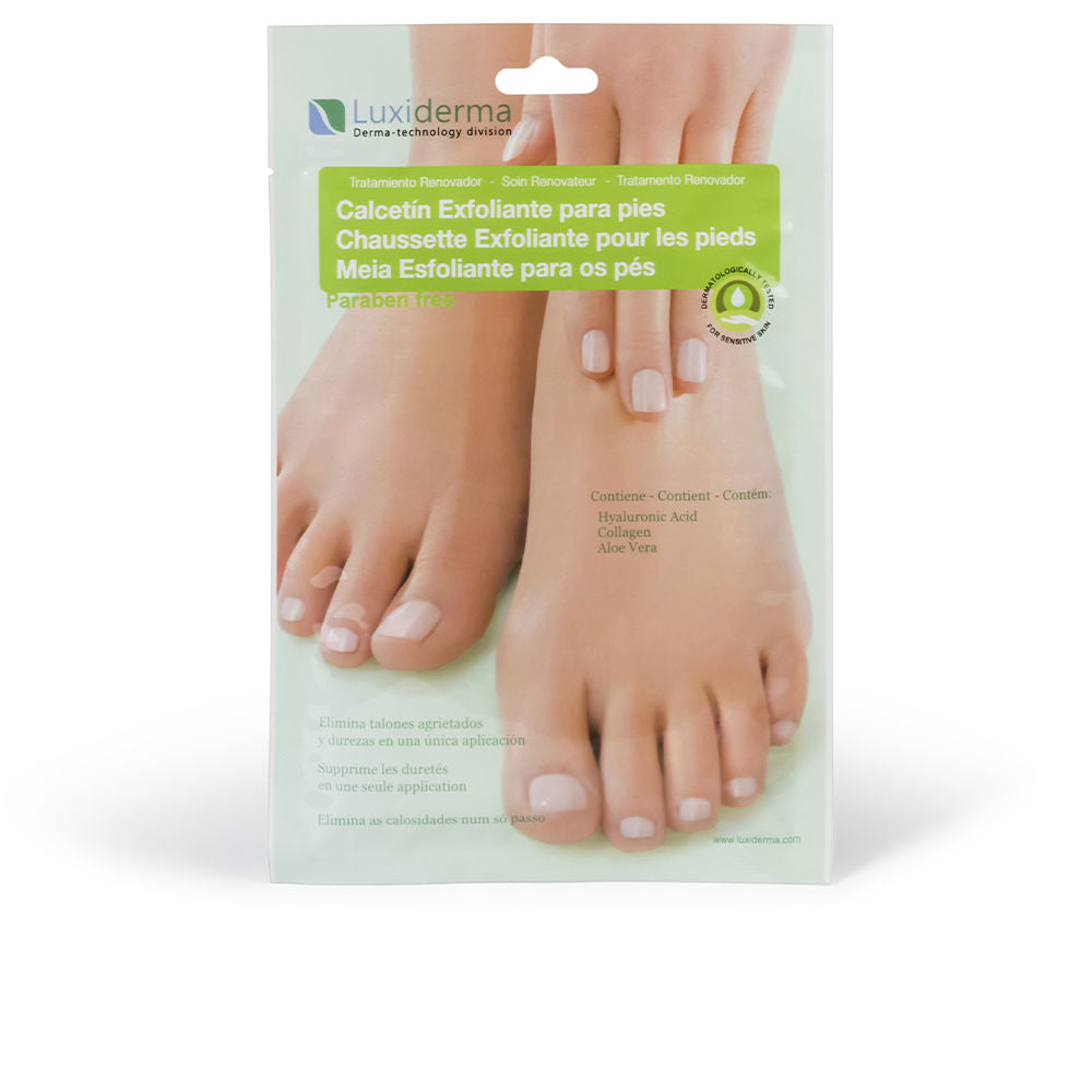 LUXIDERMA exfoliating socks for feet 2 pcs-0