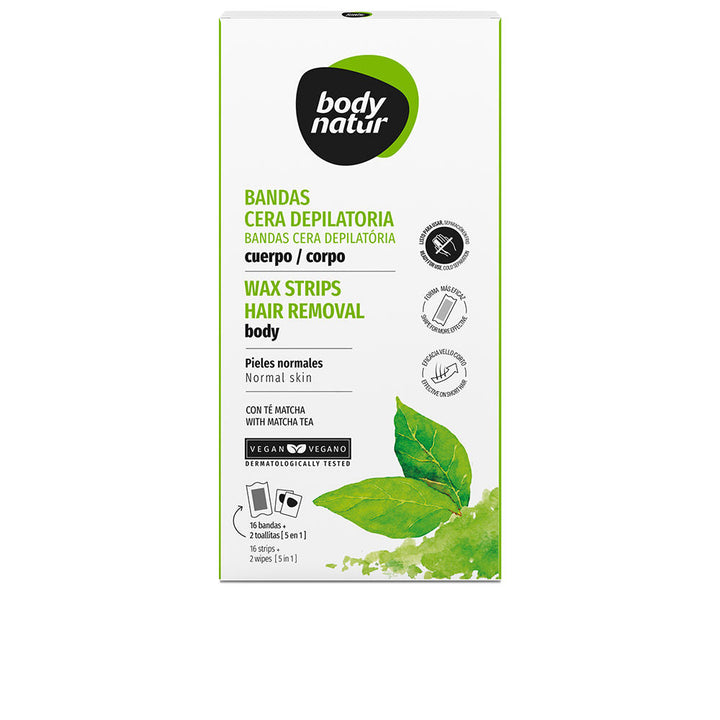 BANDS depilatory wax body matcha tea 16 u-0