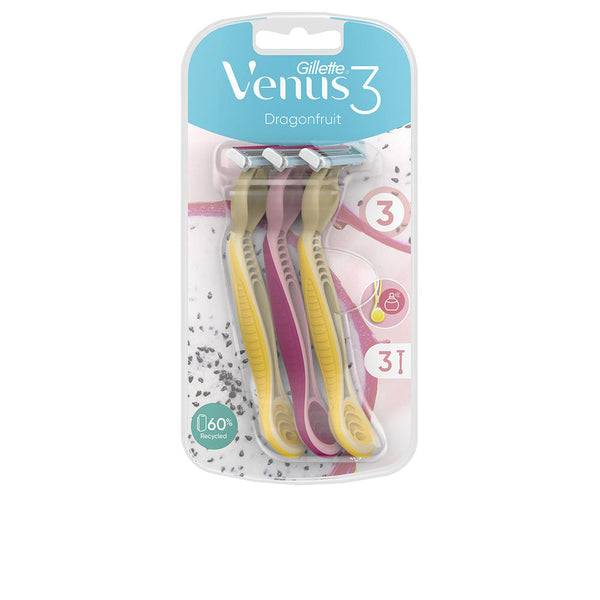 VENUS3 DRAGONFRUIT disposable hair removal blades 3 u-0