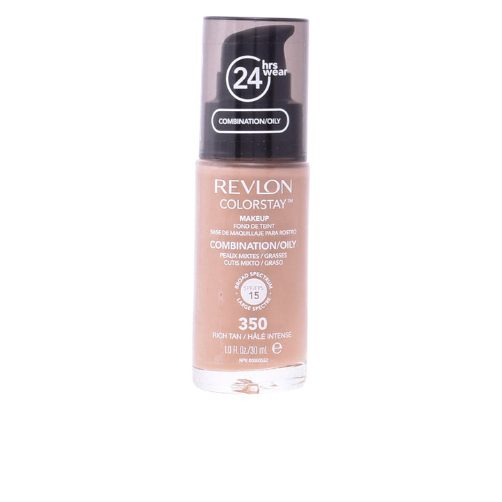 COLORSTAY foundation combination/oily skin #350-rich tan 30 ml-0