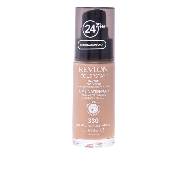 COLORSTAY foundation combination/oily skin #330-natural tan 30 ml-0