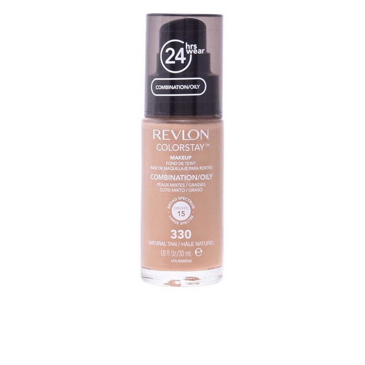 COLORSTAY foundation combination/oily skin #330-natural tan 30 ml-0