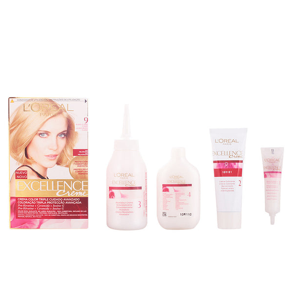 EXCELLENCE Creme dye #9-light light blonde 192 ml-0