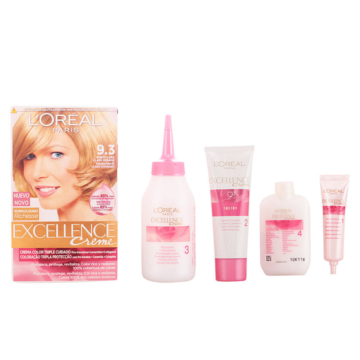 EXCELLENCE Creme dye #9.3-light light golden blonde 192 ml-0