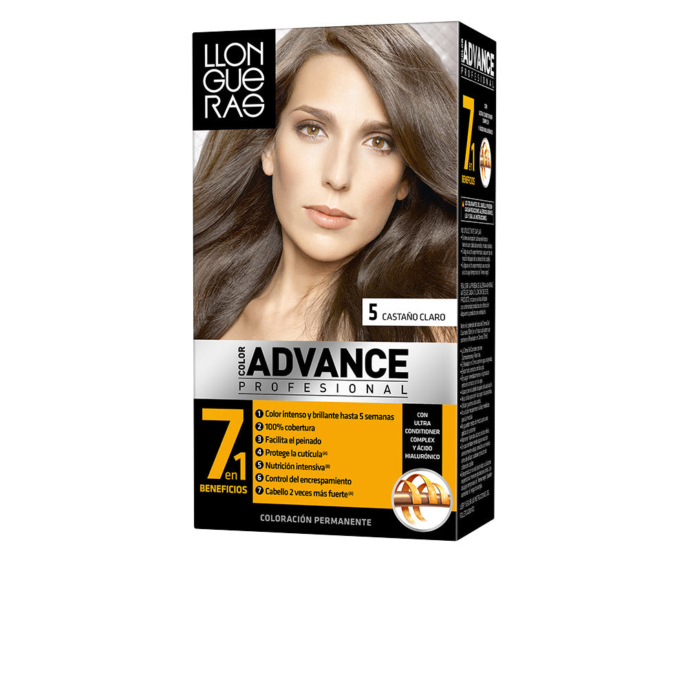 COLOR ADVANCE #5-castaño claro 1 u-0
