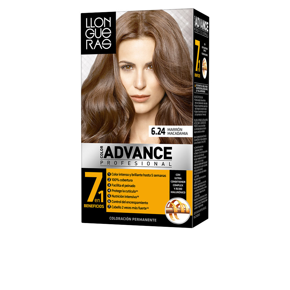 COLOR ADVANCE #6,24-marrón macadamia 1 u-0