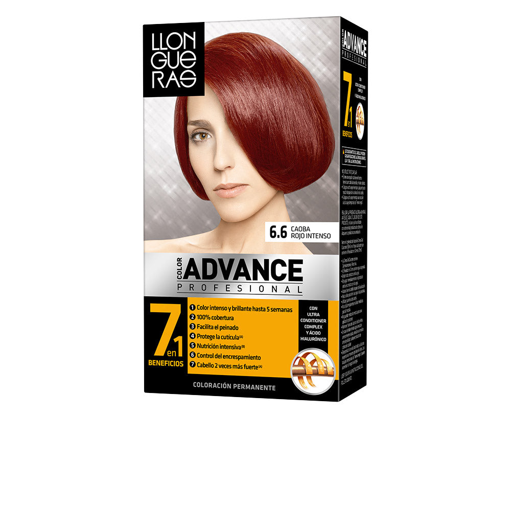 COLOR ADVANCE #6,6-caoba rojo intenso 1 u-0