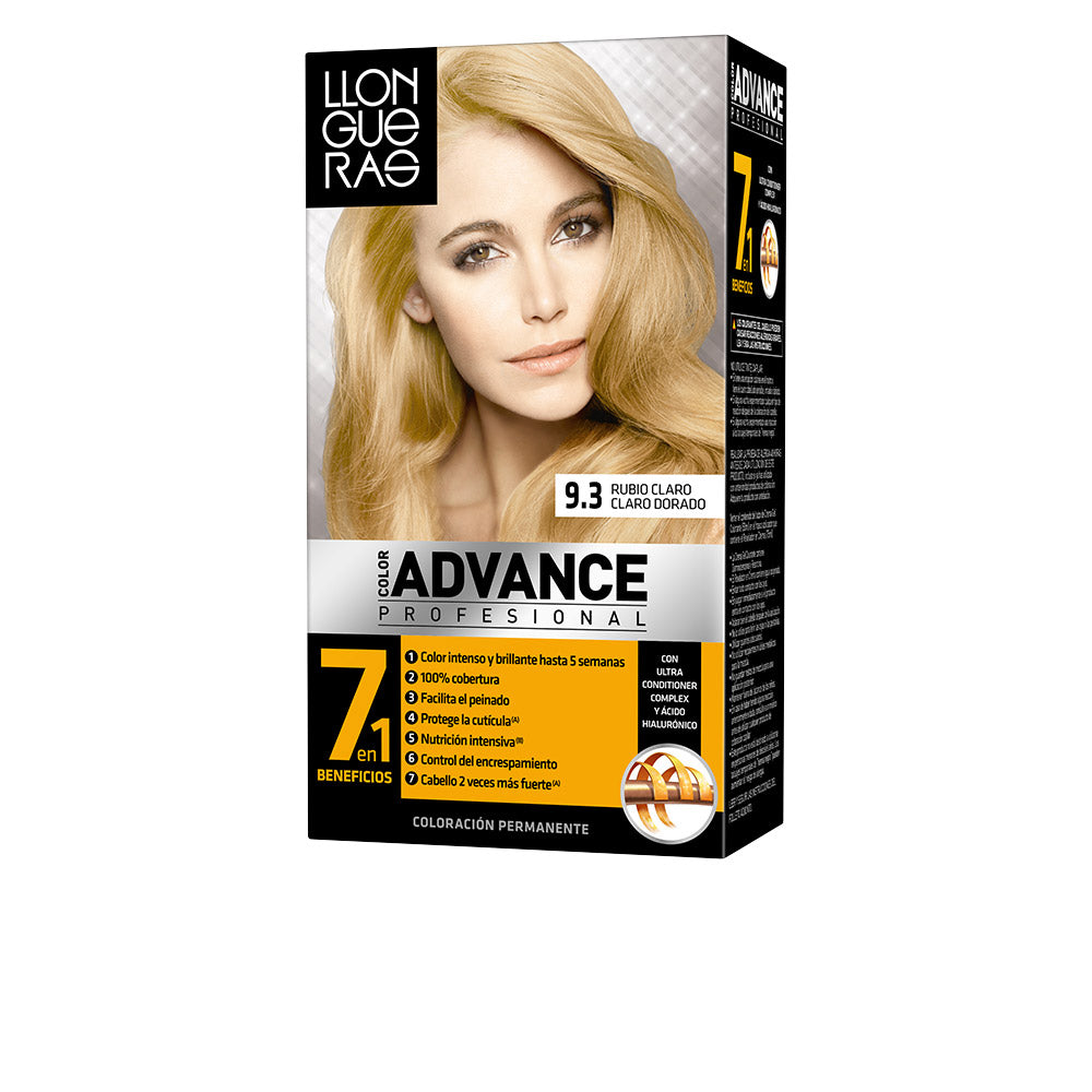 COLOR ADVANCE #9.3-light golden blonde 1 u-0