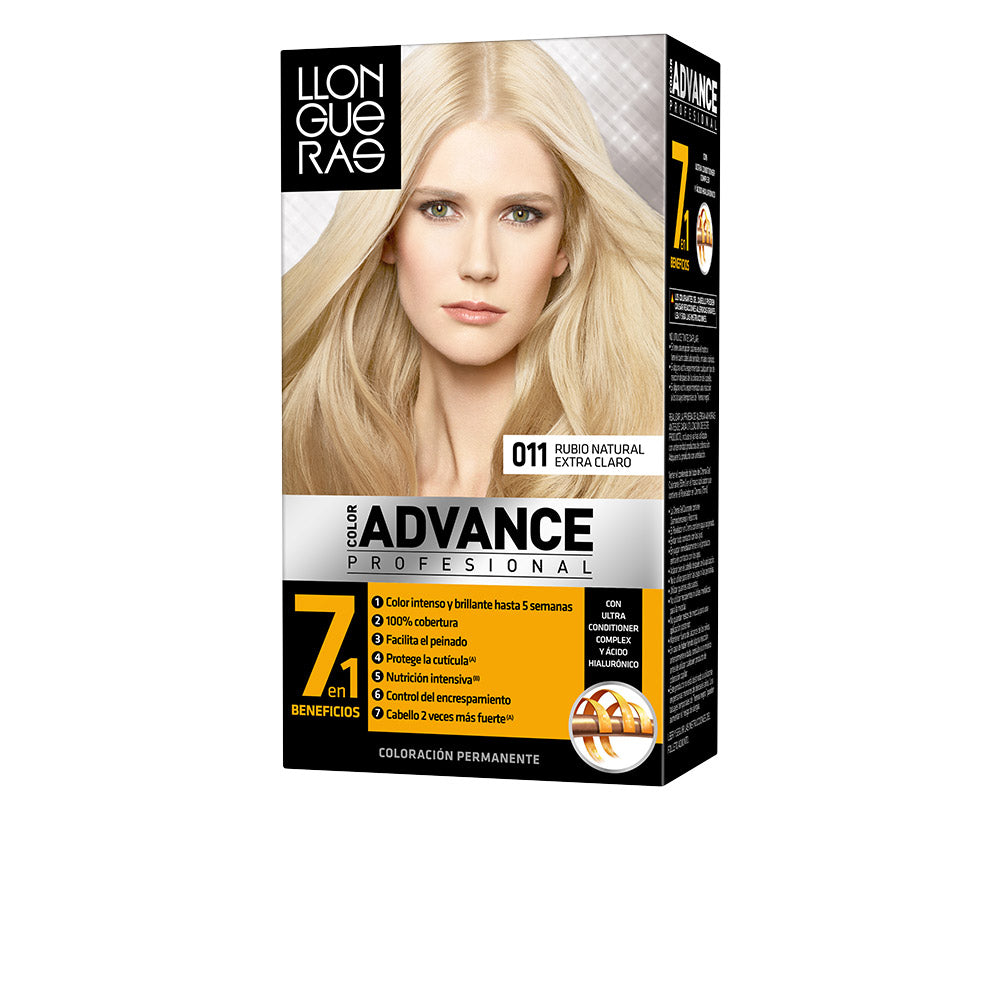 COLOR ADVANCE #11-rubio natural extra claro 1 u-0