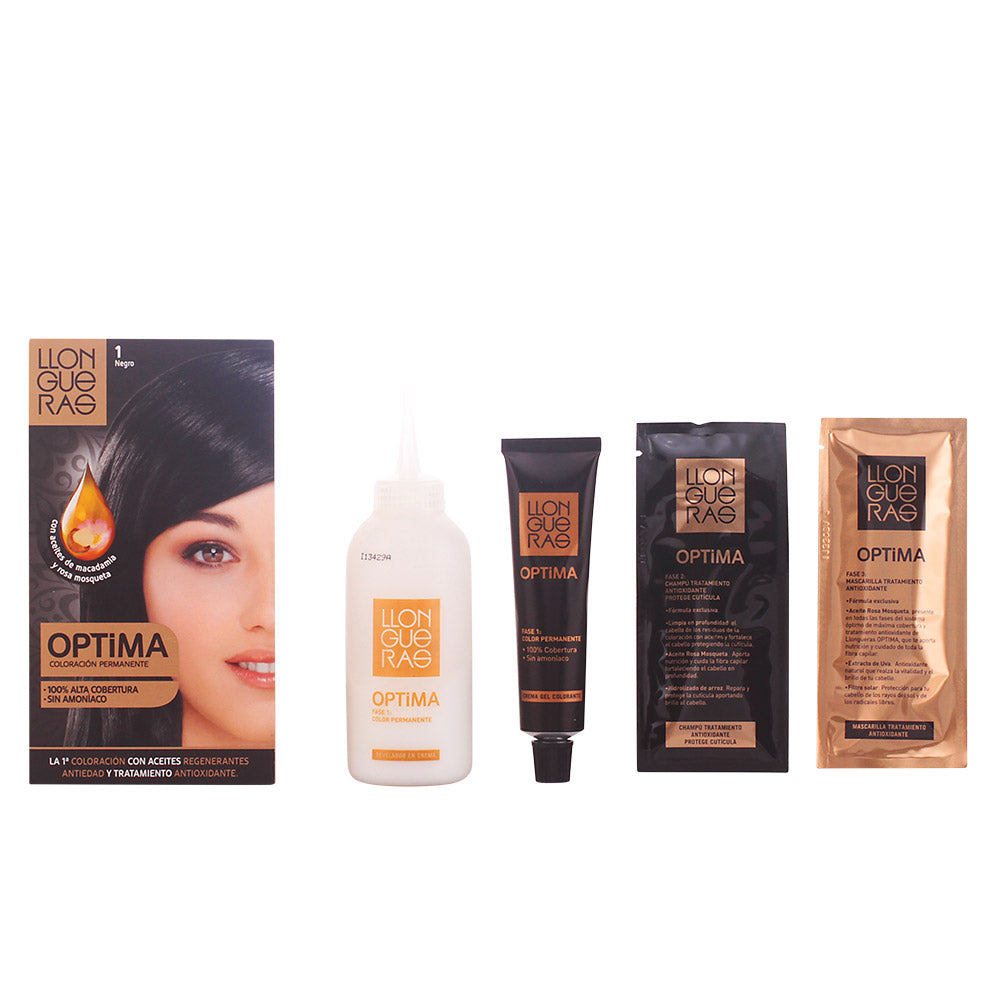 OPTIMA hair colour #1-black 1 u-0