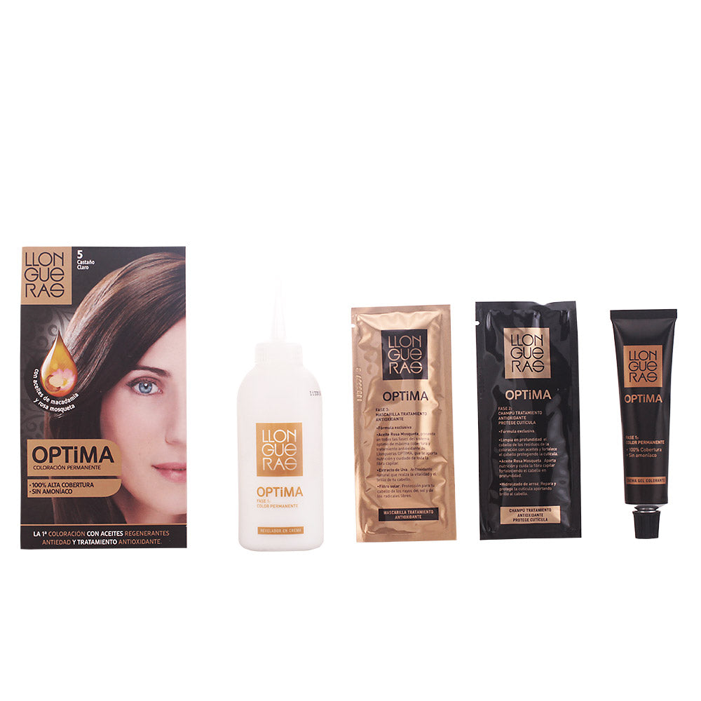 OPTIMA hair colour #5-light brown 1 u-0