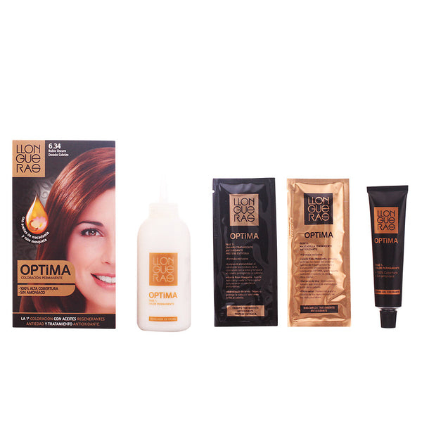 OPTIMA hair colour #6.34-golden deep blond 1 u-0