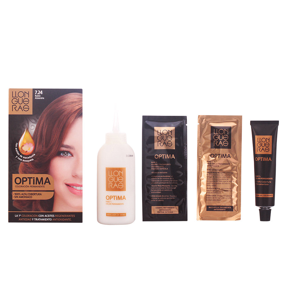 OPTIMA hair colour #7.24-almond blond 1 u-0