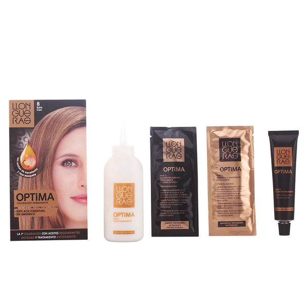 OPTIMA hair colour #8-light blond 1 u-0