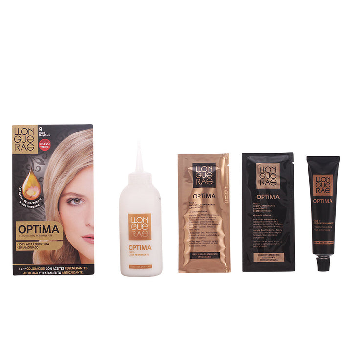 OPTIMA hair colour #9.0-very light blond 1 u-0