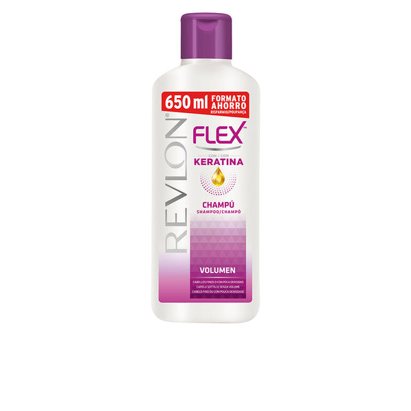 FLEX KERATIN shampoo volume thin hair 650 ml-0