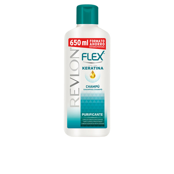 FLEX KERATIN purifying oily hair shampoo 650 ml-0