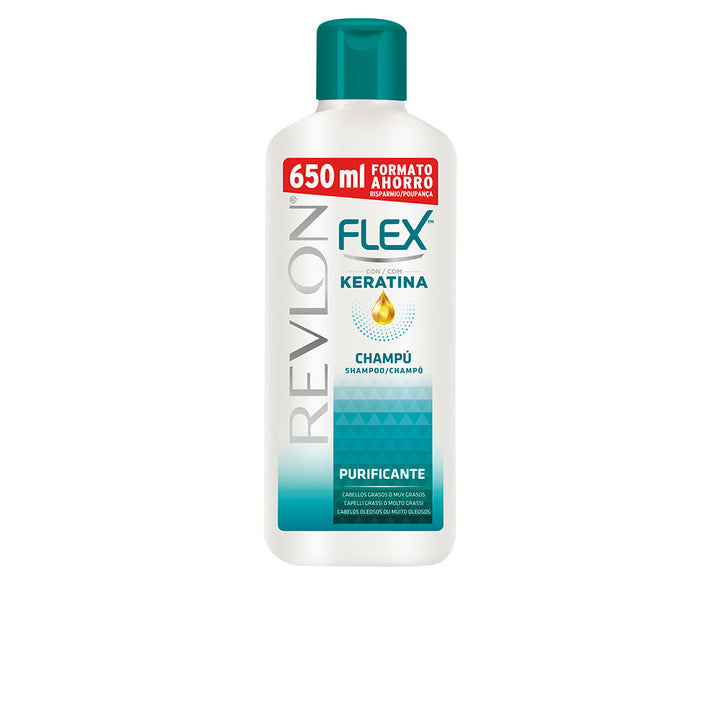 FLEX KERATIN purifying oily hair shampoo 650 ml-0