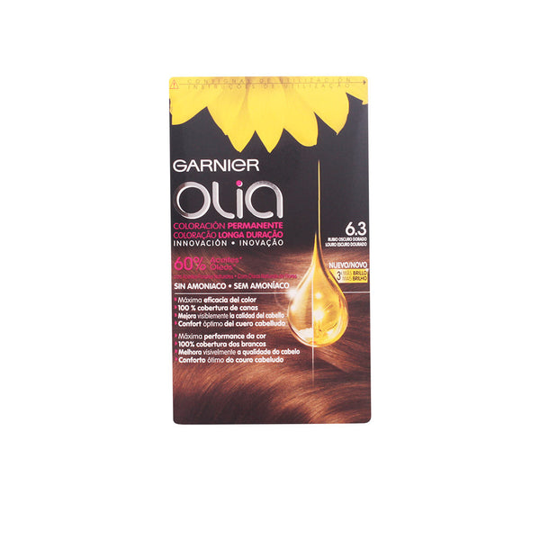 OLIA Coloración Permanente #6,3 Rubio Oscuro Dorado set-0