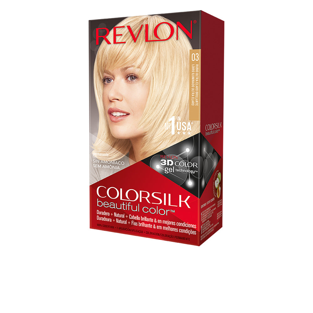 COLORSILK tinte #03-rubio ultra claro 1 u-0