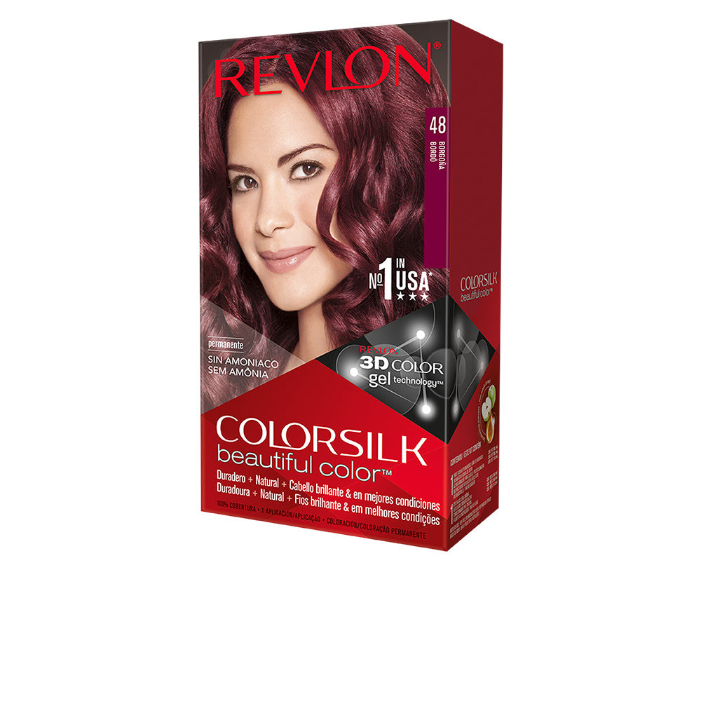 COLORSILK tinte #48-borgoña 1 u-0