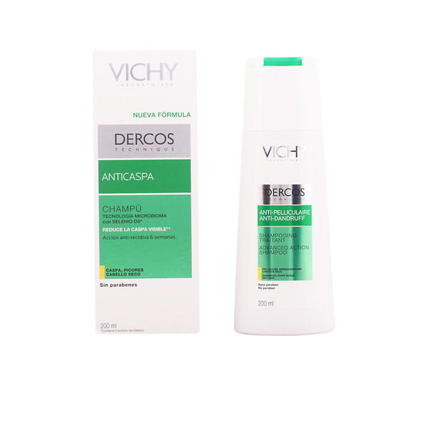 DERCOS anti-pelliculaire secs shampooing traitant 200 ml-0