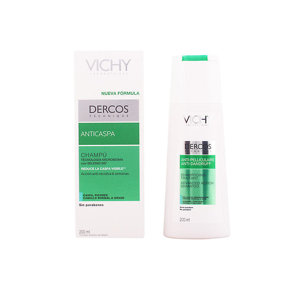 DERCOS anti-pelliculaire gras shampooing traitant 200 ml-0