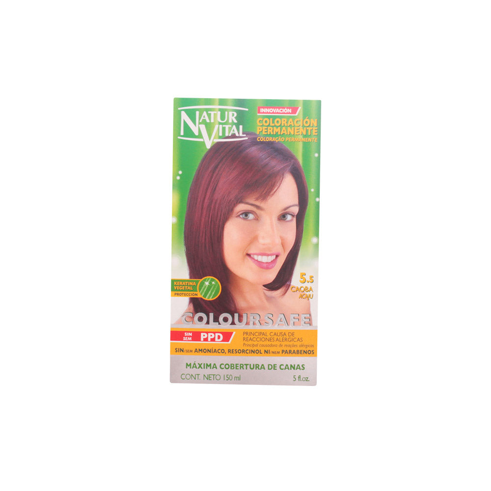 COLOURSAFE tinte permanente #5.5-caoba-0