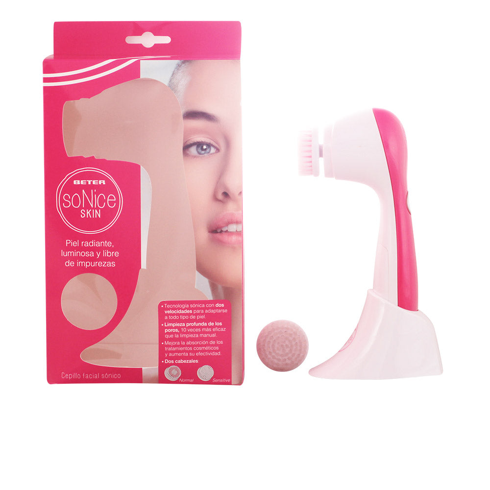 SONIC FACIAL BRUSH SO NICE SKIN +2 HEADS 3 pcs-0