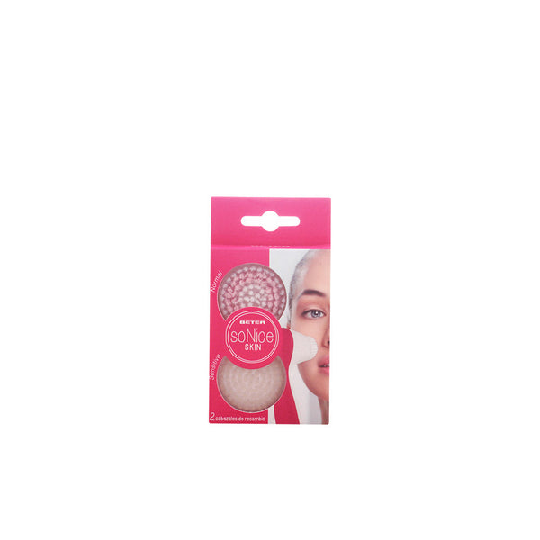 CEPILLO FACIAL recambio cabezal so nice skin 2 uds-0