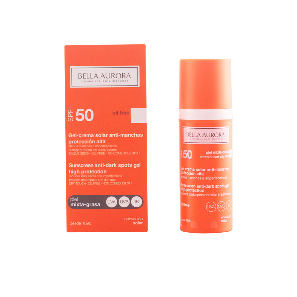 BELLA AURORA SOLAR gel anti-dark spots mixed/oily SPF50 50 ml-0