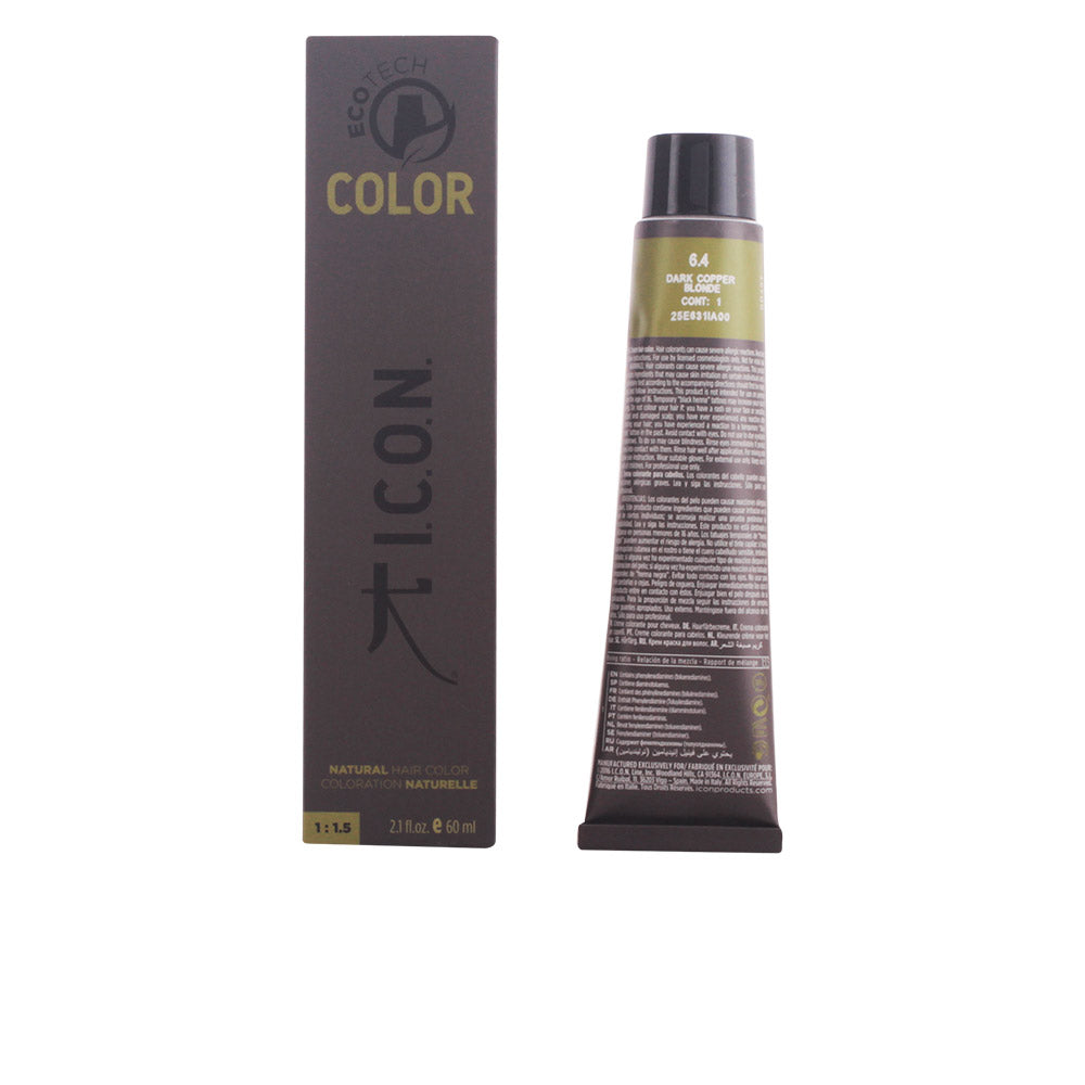 ECOTECH COLOR natural color #6.4 dark copper blonde-0