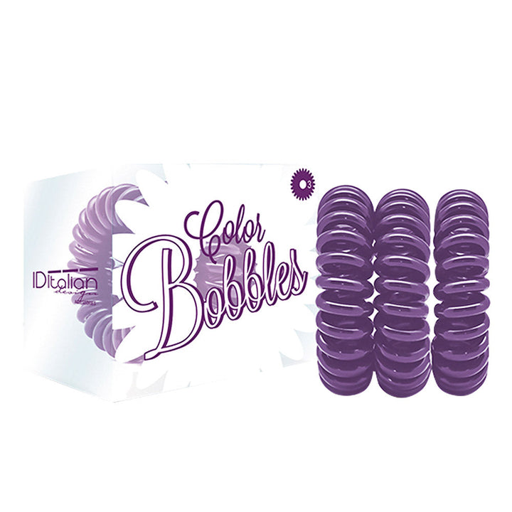 COLOR BOBBLES hair tie #fuchsia 3 u-0