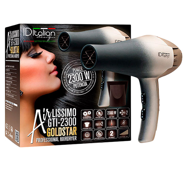 AIRLISSIMO GTI 2300 GOLD STAR professional hair dryer 1 unit-0