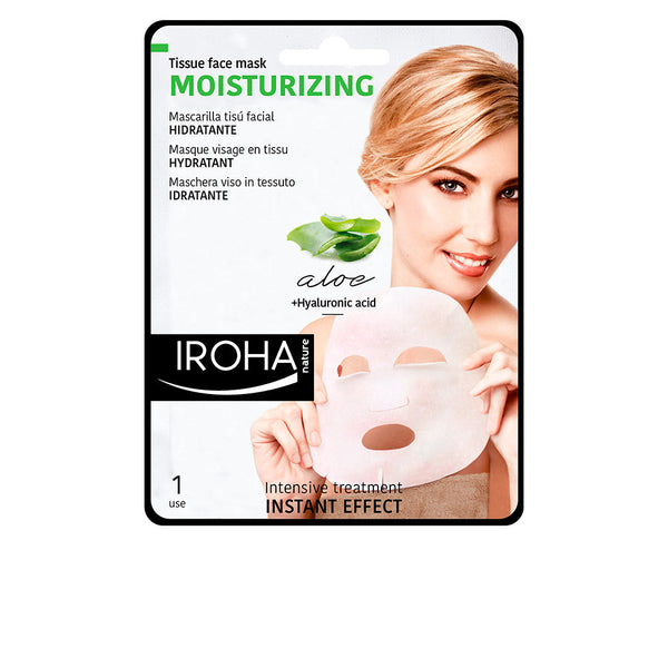 TISSUE MASK moisturizing aloe + green tea + ginseng + HA 1 u-0