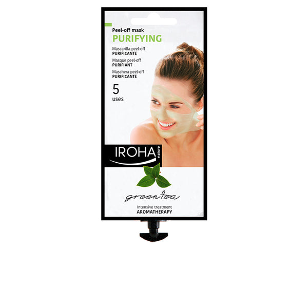 PEEL-OFF MASK purifying green tea 5 uses-0