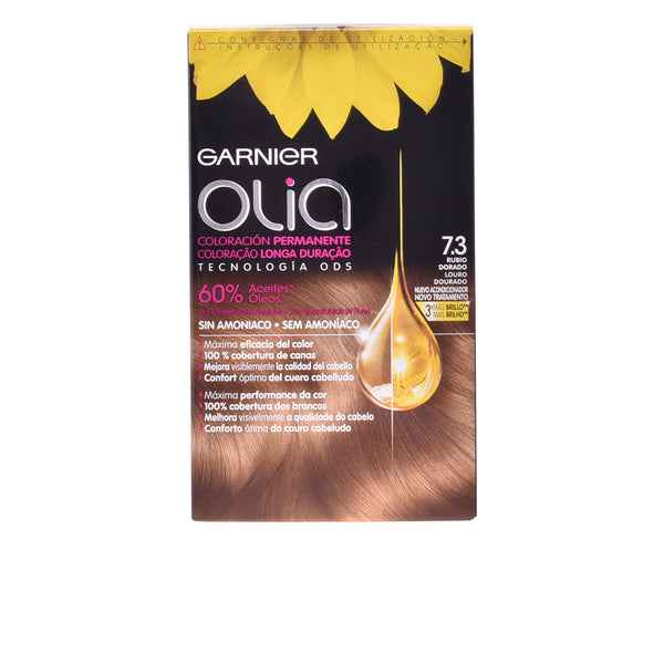 OLIA coloración permanente #7,3-golden dark blonde set-0