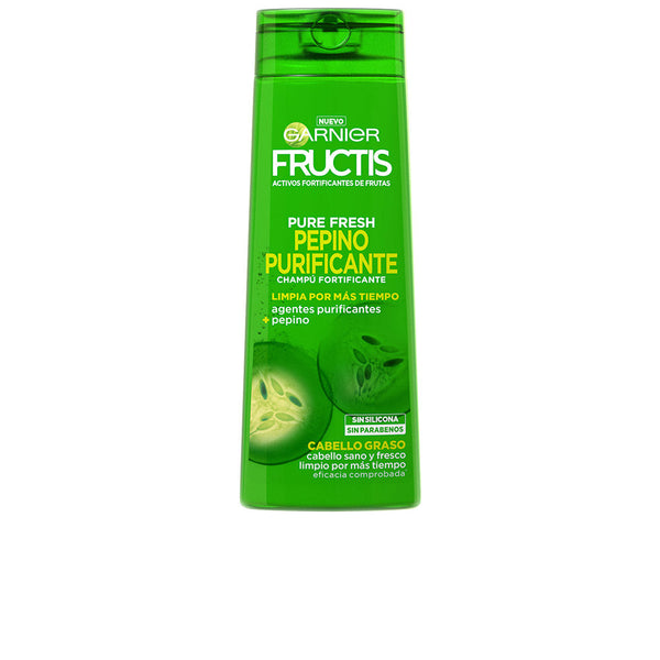 FRUCTIS PURE FRESH purifying cucumber shampoo 360 ml-0