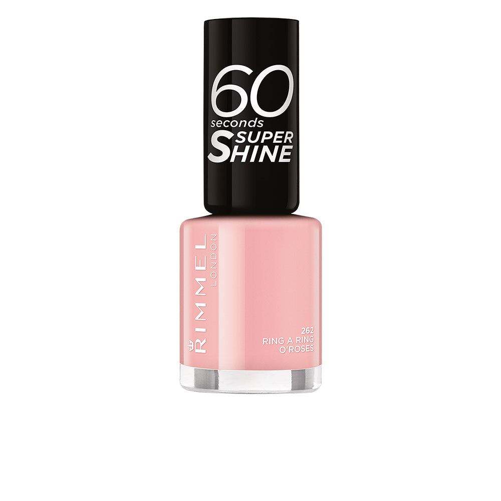60 SECONDS SUPER SHINE nail polish #262-ring a ring o&#39;roses 8 ml-0