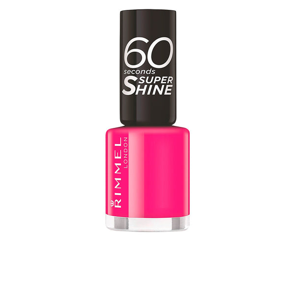 60 SECONDS SUPER SHINE nail polish #323-funtime fuchsia 8 ml-0