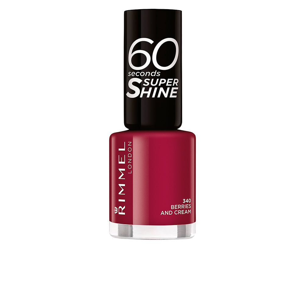 60 SECONDS SUPER SHINE nail polish #340-berries and cream 8 ml-0