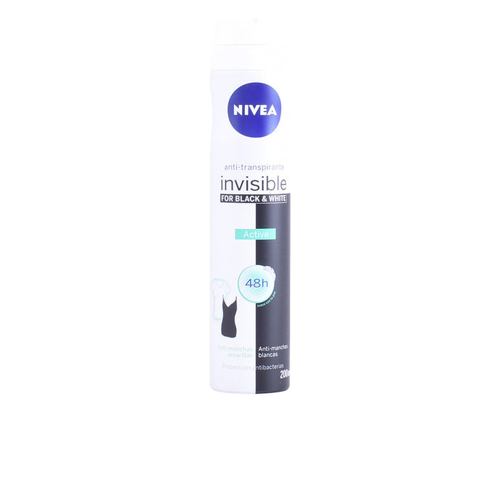 BLACK & WHITE INVISIBLE ACTIVE deodorant spray 200 ml-0