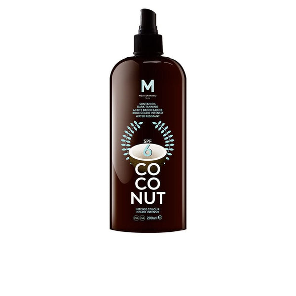 COCONUT suntan oil dark tanning SPF6 200 ml-0