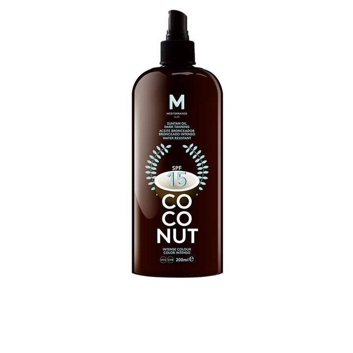 COCONUT suntan oil dark tanning SPF15 200 ml-0