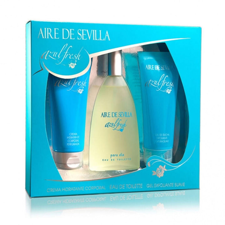 Unisex' Perfume Set Aire de Sevilla Azul Fresh Aire Sevilla 13584 3 Pieces (3 pcs) - Cosmova