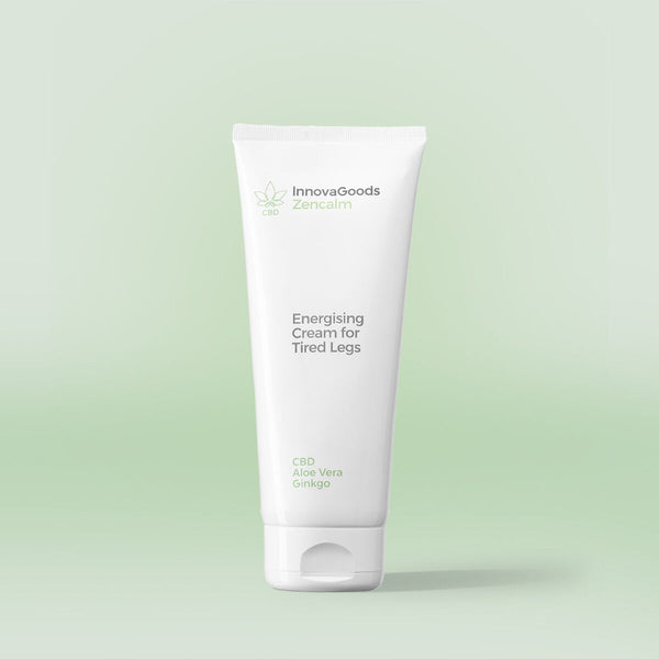 Energising Cream for Tired Legs CBD Zencalm InnovaGoods 200 ml-0