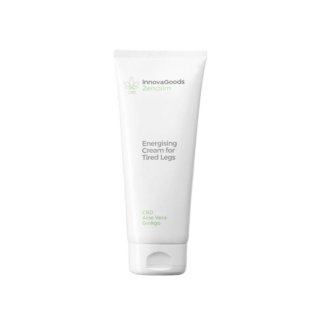 Energising Cream for Tired Legs CBD Zencalm InnovaGoods 200 ml-3