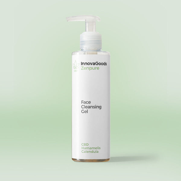 Facial Cleansing Gel CBD Zenpure InnovaGoods 200 ml-0